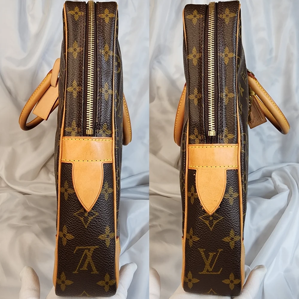 Authentic Louis Vuitton Porte Documents Voyage Bag